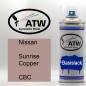 Preview: Nissan, Sunrise Copper, CBC: 400ml Sprühdose, von ATW Autoteile West.